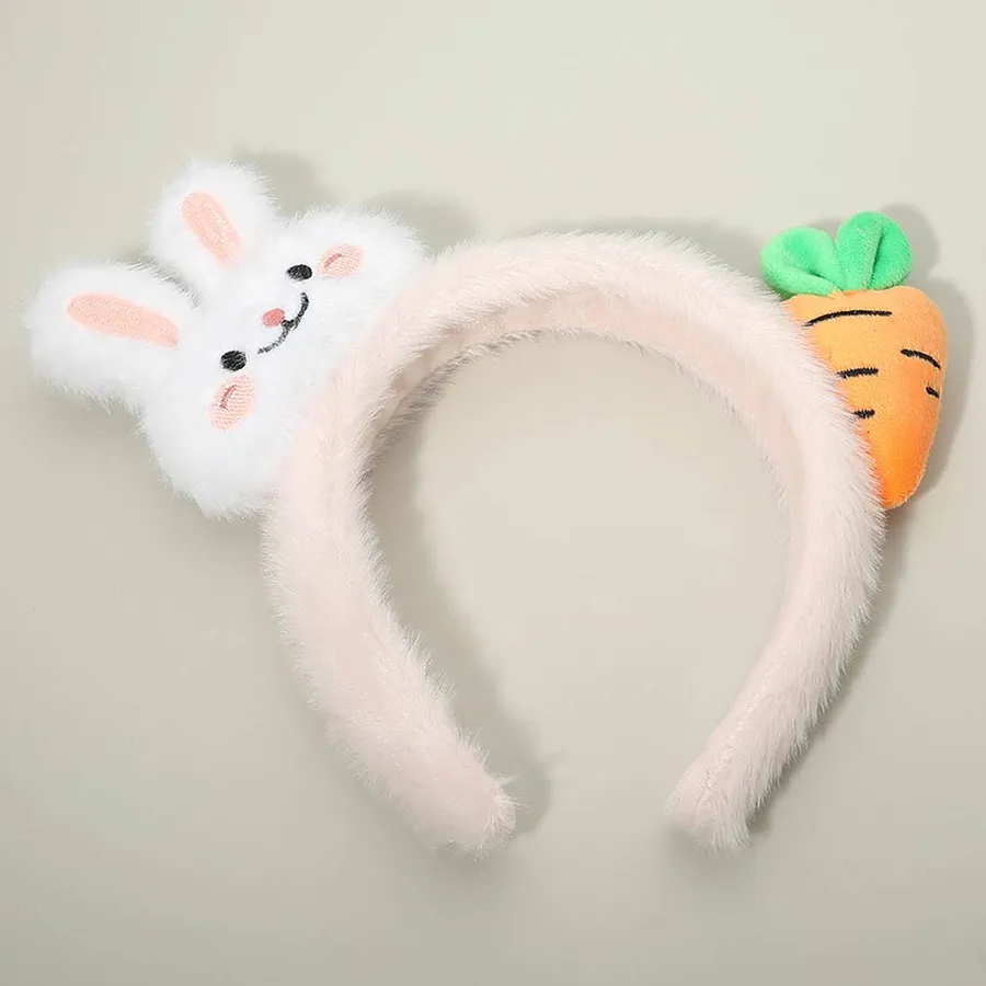 Plush Halloween Bunny Carrot Headband For Kids — wholesale Plush & Squishies by the case