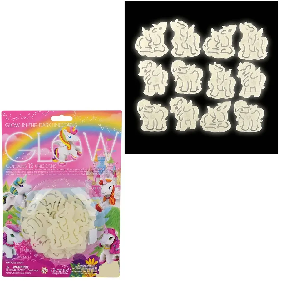 Glow With Dark Unicorns Kids Toys — wholesale Toys & Games by the case