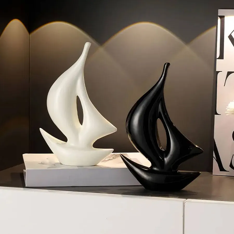 Creative Water Boat Statue For Home Décor - Assorted — wholesale Tech & Gadgets by the case