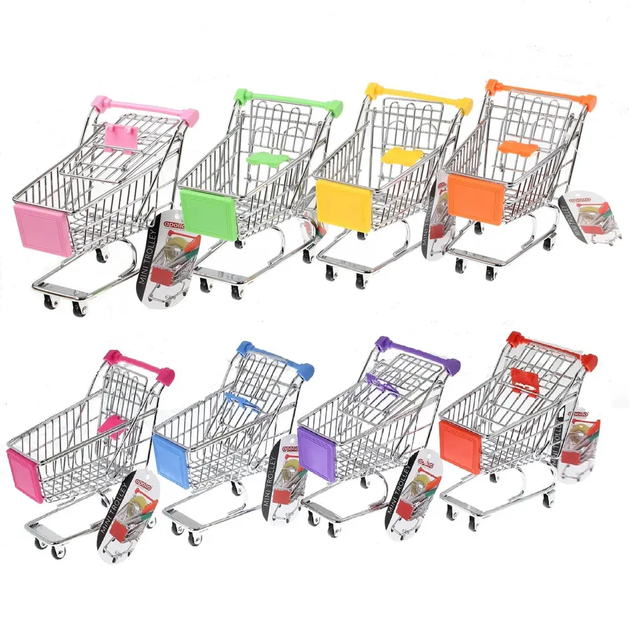 Mini Shopping Playing Cart Kids Toy- Assorted — wholesale Toys & Games by the case