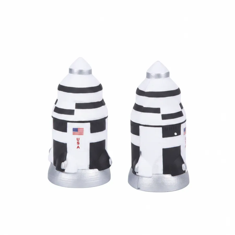 4.5 Inch Space Rocket Squishy Toy | Sensory Fidget & Stress Ball — wholesale Fidgets & Sensory by the case