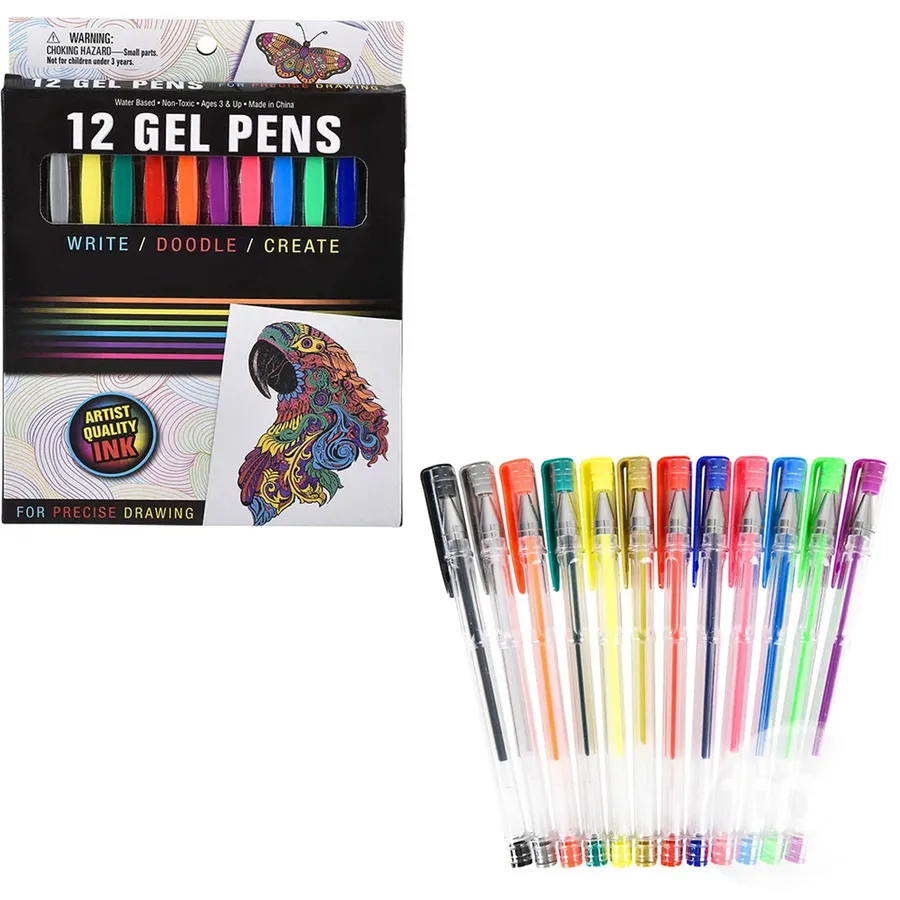 Easter Gel Pens for Kids - Smooth Writing Pastel Ink, 12-Pack — wholesale Seasonal & Holiday by the case