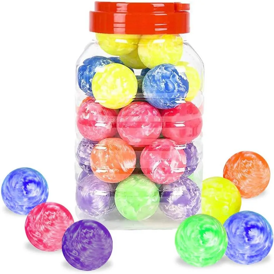 Marbleized Hi- Bounce Kids Ball Toy- In Bulk — wholesale Toys & Games by the case