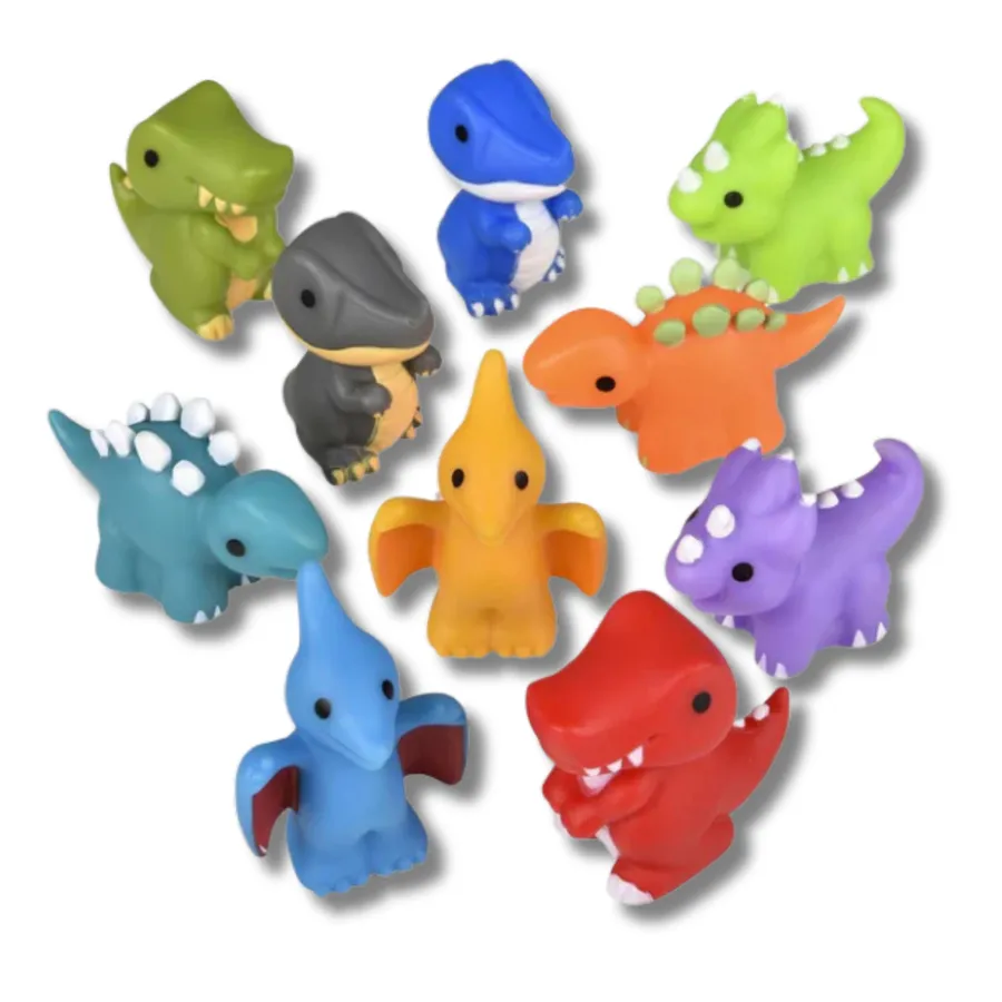 Mini Rubber Dinosaur Assortment For Kids — wholesale Home & Décor by the case