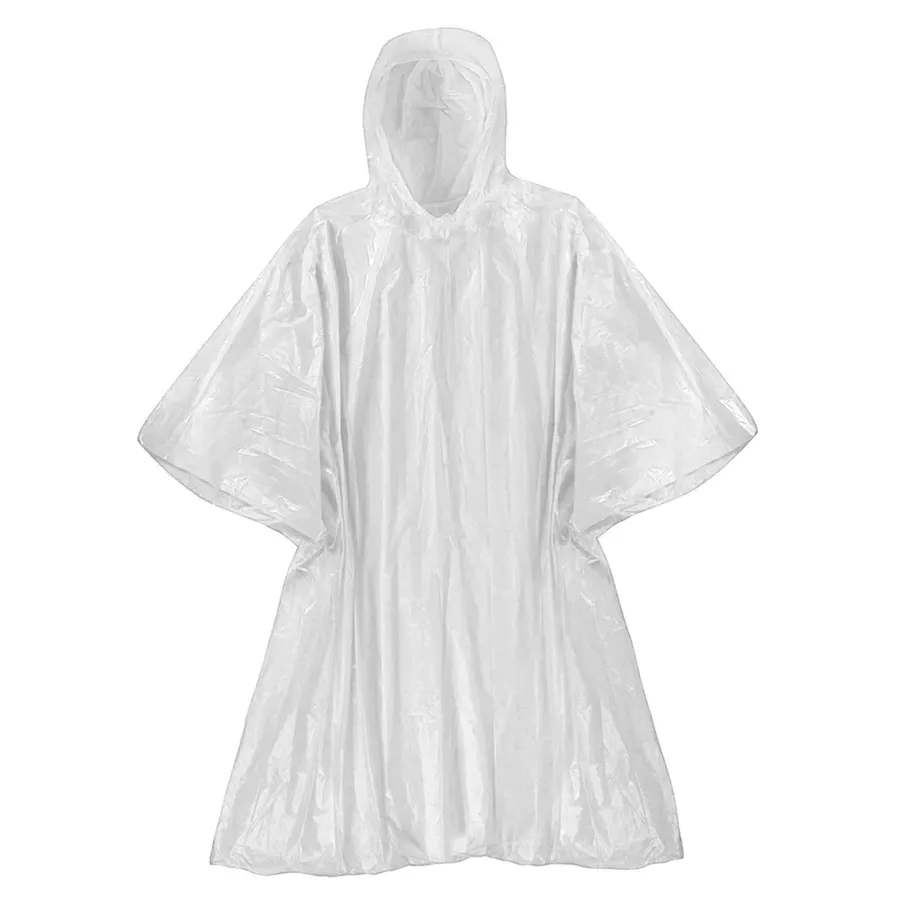 Disposable Rain Ponchos - Easter Theme, Transparent, Compact — wholesale Seasonal & Holiday by the case