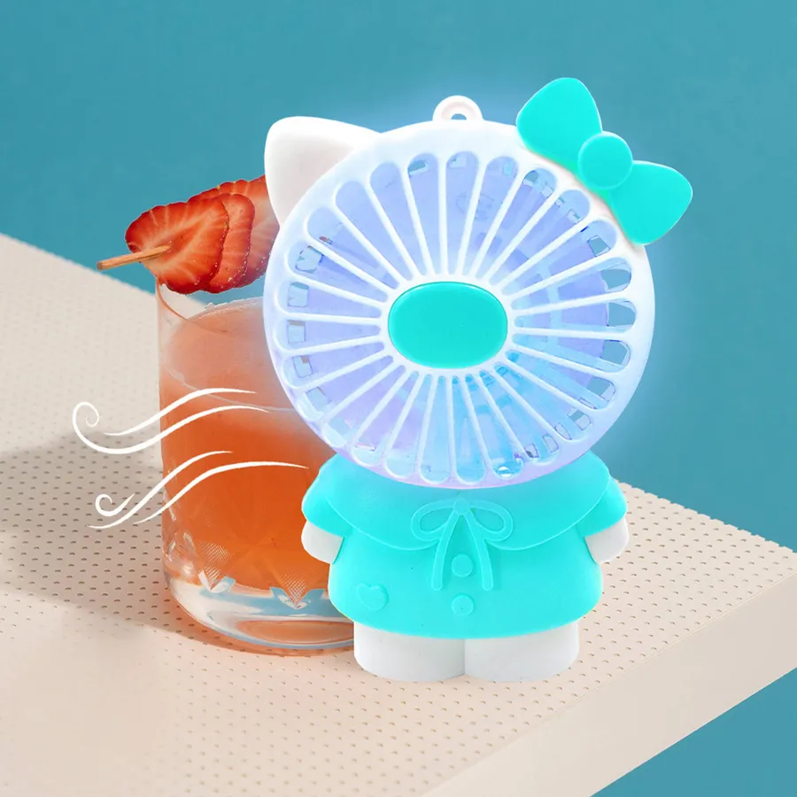 Animal Patterned USB Rechargeable Portable Fan - Assorted — wholesale Tech & Gadgets by the case
