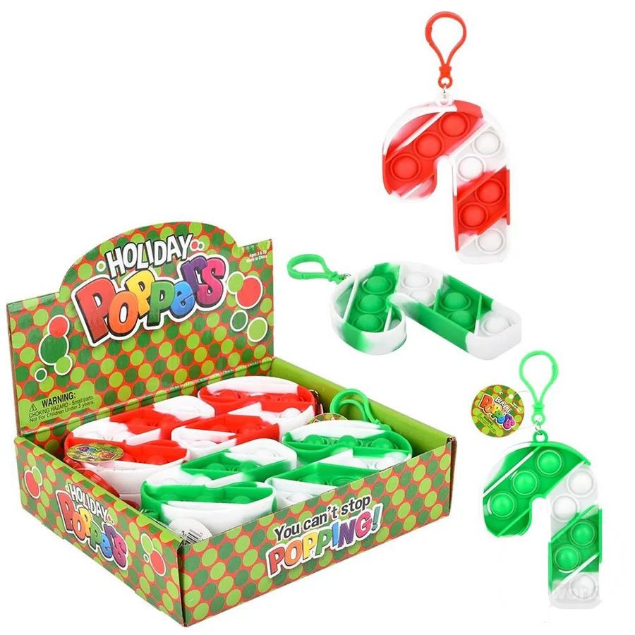 Fidget Sensory Toy Bubble Pop-Up Clip On Keychain for Kids — wholesale Fidgets & Sensory by the case