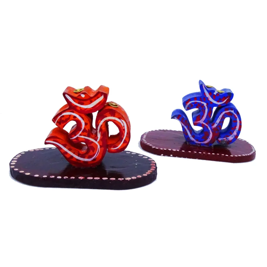 Wooden Holistic & Colourful Om Incense — wholesale Toys & Games by the case