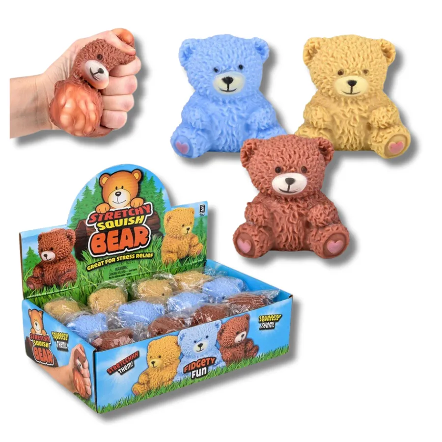 Squishy And Squeezy Teddy Bear Kids Toy — wholesale Plush & Squishies by the case