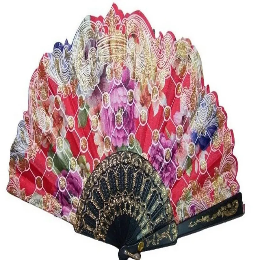 Portable Folding Hand Fans- Assorted — wholesale More Wholesale Goods by the case