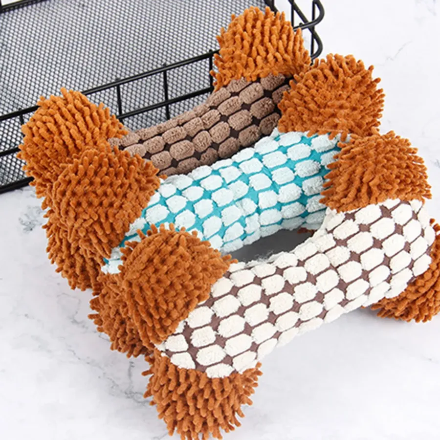 Soft Squeaky Plush Dog Toy – Safe, Chewable & Fun Play — wholesale Plush & Squishies by the case