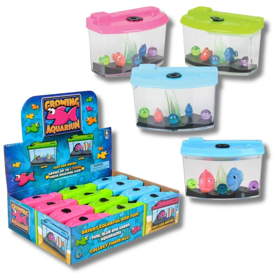 Growing Aquarium Fun Play Back To School Kids Toy — wholesale Toys & Games by the case