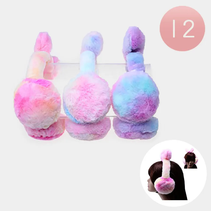 Claire's Club Pastel Fur Pom Headband For Girl & Women's — wholesale Apparel & Accessories by the case