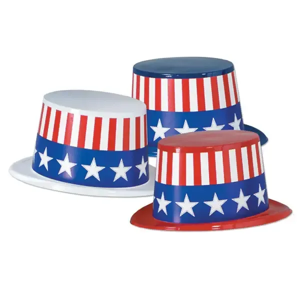 Patriotic Top Hat - Assorted — wholesale Apparel & Accessories by the case