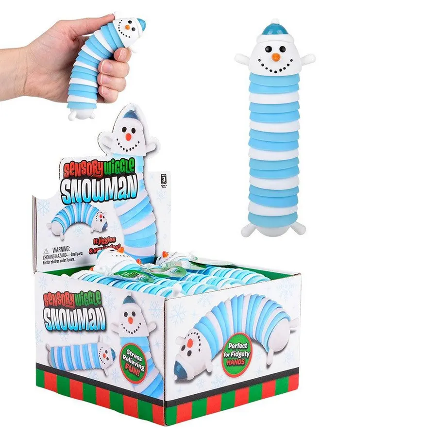 Sensory Toy Snowman Fidget and Squishy Stress Relief Toy — wholesale Fidgets & Sensory by the case