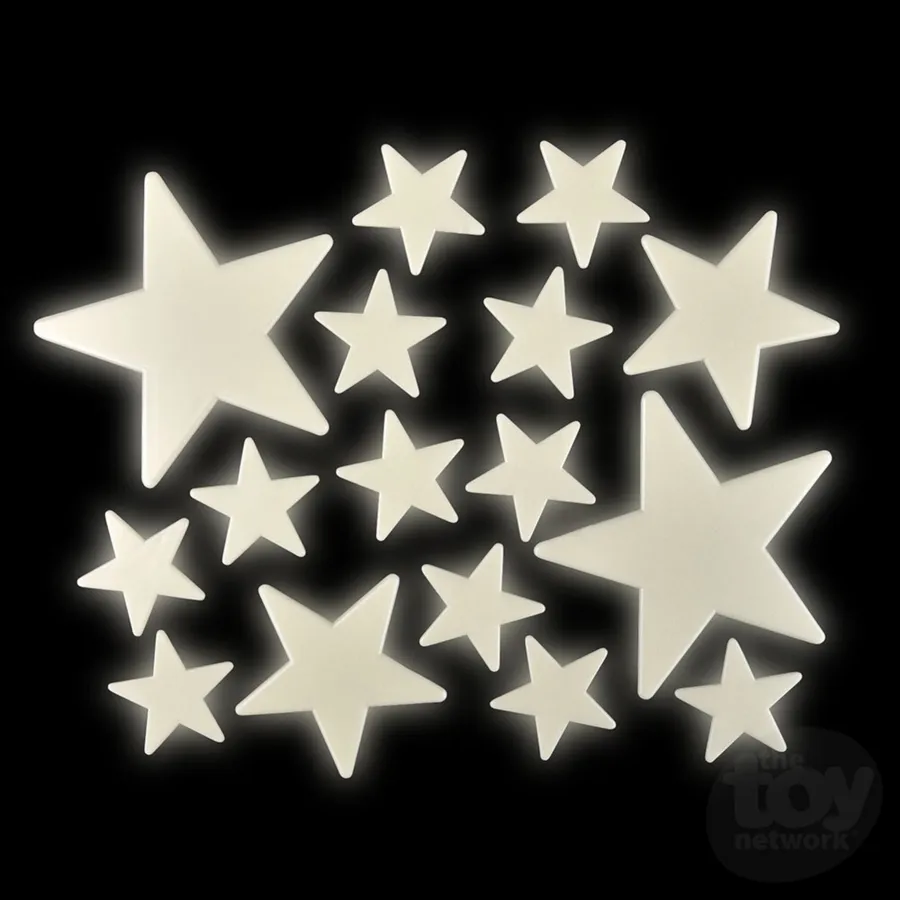 Glow in the Dark Stars Wall Decals - Removable Ceiling Stickers, 100 Pack — wholesale Home & Décor by the case