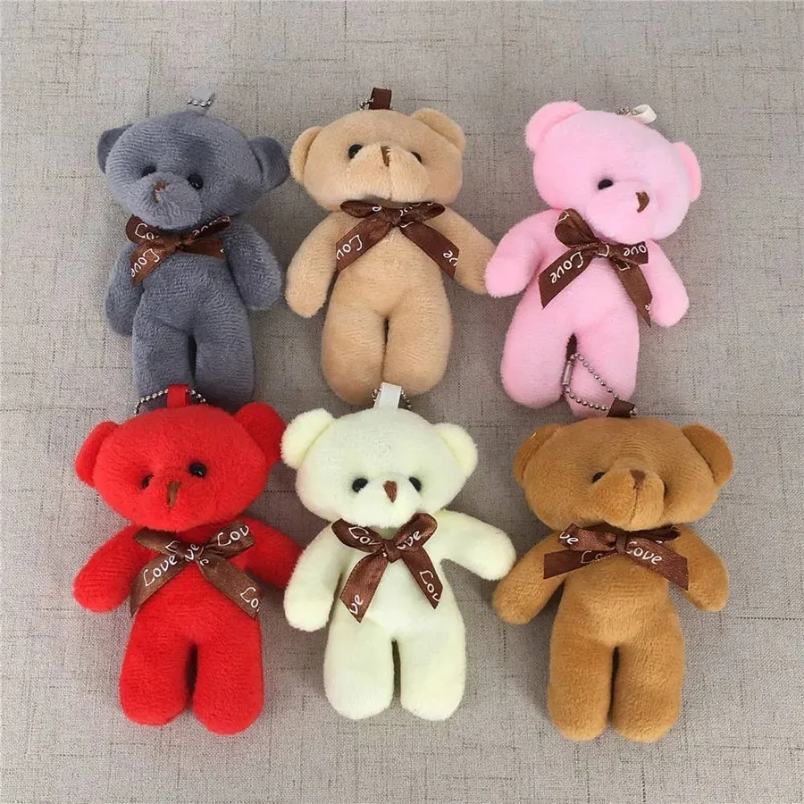 Cute Plush Bear Keychain for Kids - Soft Backpack Charm & School Fidget Toy Accessory — wholesale Fidgets & Sensory by the case