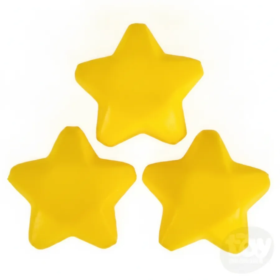 3-Inch Star Squishy Toy - Sensory Fidget and Stress Ball — wholesale Fidgets & Sensory by the case
