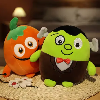 Assorted Pumpkin Zombie plush Dolls — wholesale Plush & Squishies by the case