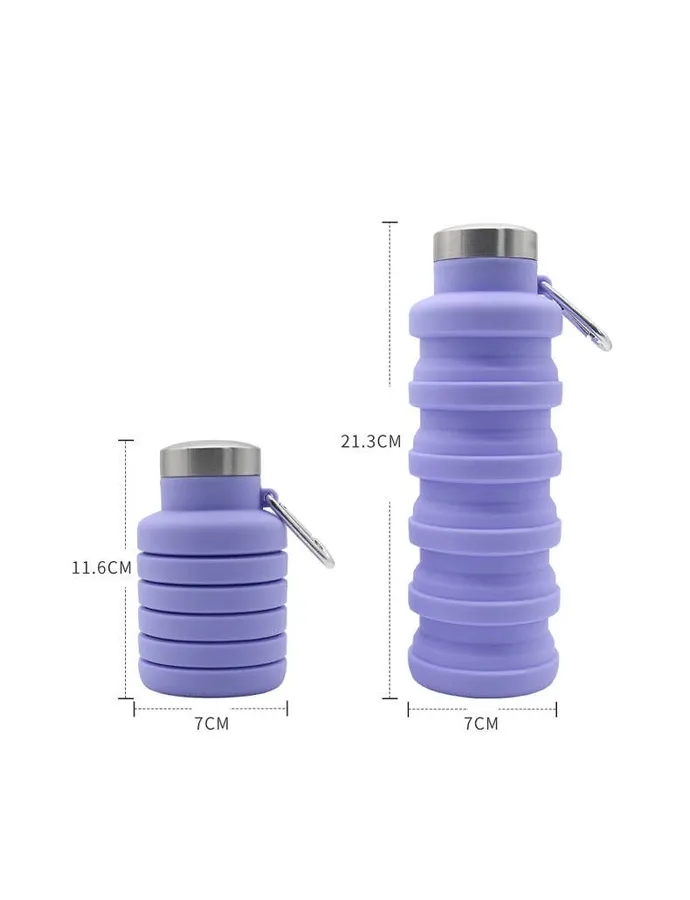 Silicone Water Bottle - Drop-Resistant Sport Flask, 24oz — wholesale Kitchen & Drinkware by the case