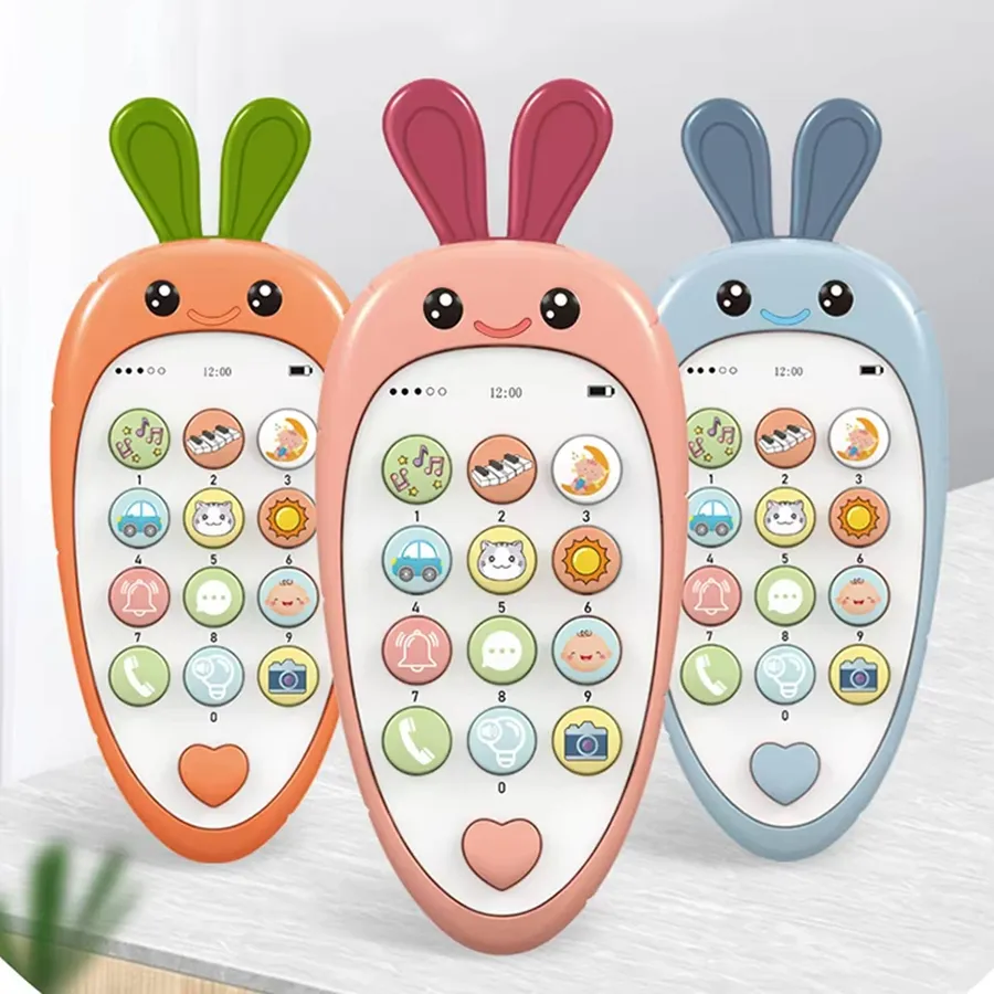 Educational Themed Cell Phone Kids Toy-Assorted — wholesale Tech & Gadgets by the case