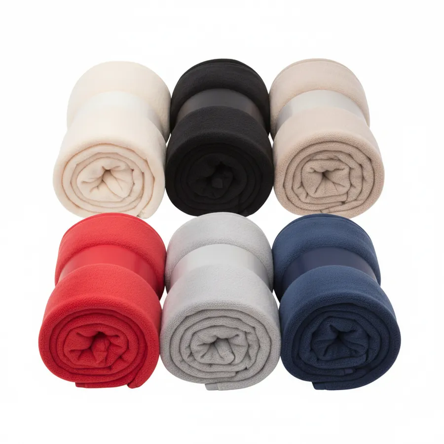 Fleece Throw Blanket - Cozy Assorted Colors, 50x60 — wholesale Home & Décor by the case