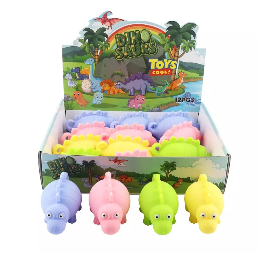 Dinosaur Puffer Fidget Kids Toy- Assorted — wholesale Fidgets & Sensory by the case