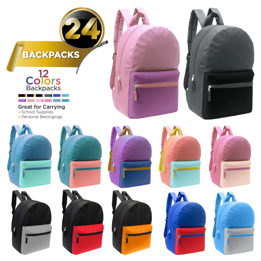 Colorful Backpacks For Back To School Kids — wholesale Bags & Backpacks by the case