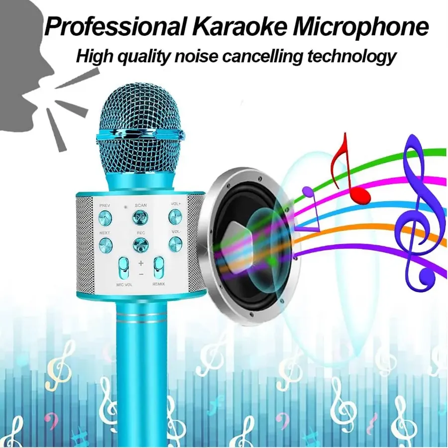 Portable Wireless Microphone with Speaker — wholesale Tech & Gadgets by the case