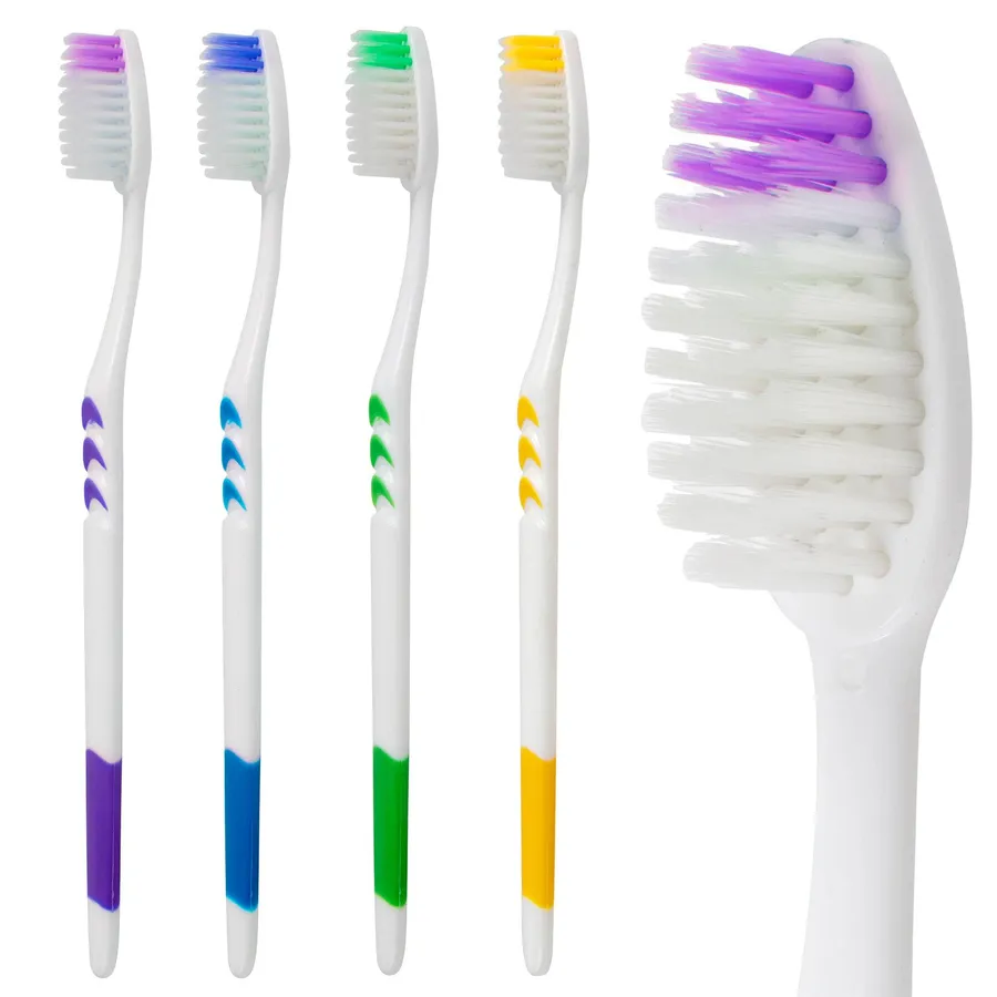 Wholesale 39 Bristle Head Adult Toothbrush - 4 Colors — wholesale Bags & Backpacks by the case