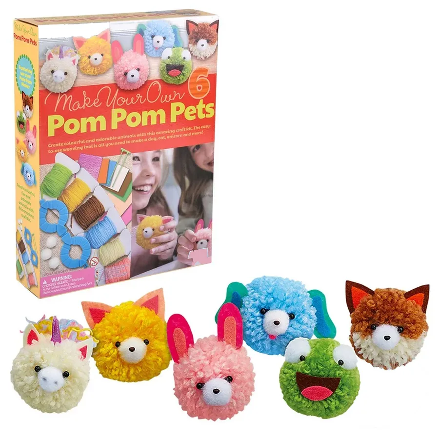 Make Yourself Pom Pom Pets Kids Toys — wholesale Toys & Games by the case