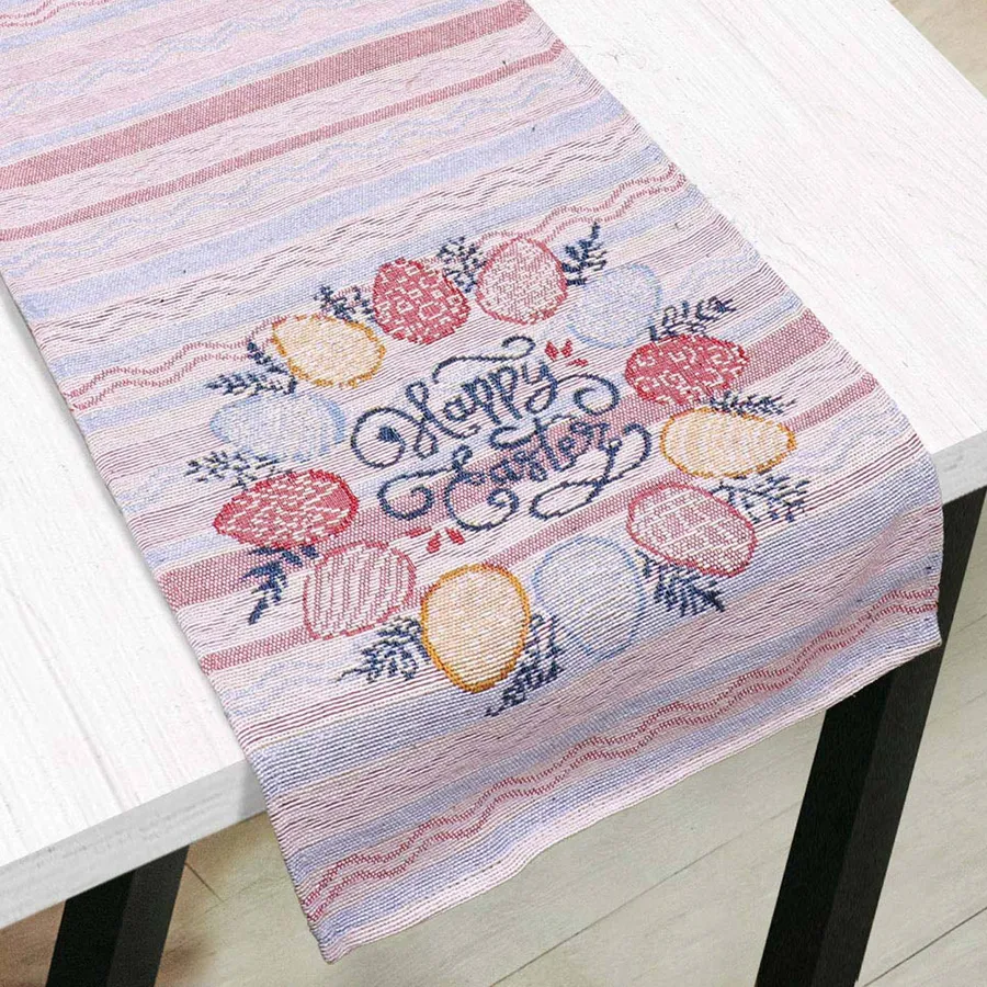 Hand Woven Cotton Table Runner For - Assorted — wholesale More Wholesale Goods by the case