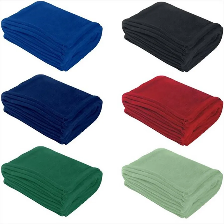 Solid Color Woolen Blanket For Winter - Assorted — wholesale Home & Décor by the case