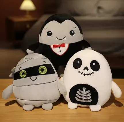 Funny Plush Pumpkin Zombie Dolls - Assorted — wholesale Plush & Squishies by the case
