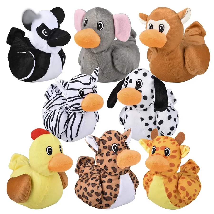 Duck Animal Plush Stuffed Kids Toy - Assorted — wholesale Plush & Squishies by the case