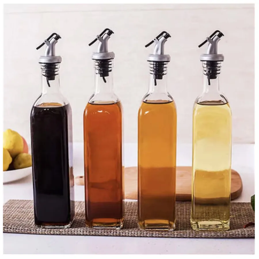 Glass Oil & Vinegar Dispenser - Assorted Designs — wholesale Beauty & Personal Care by the case