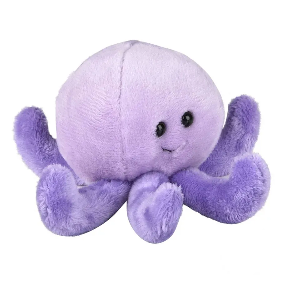 Weighted Bean-Filled Octopus Plush Toy - Tactile Sensory Squish Stuffed Animal — wholesale Fidgets & Sensory by the case