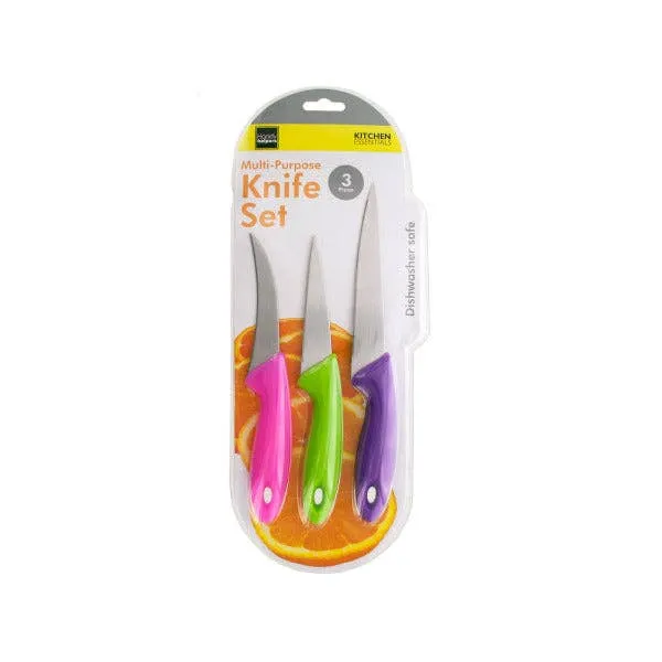 Multi-Purpose Knife Set (Pack of 4) Keeraft Home Gifts — wholesale Home & Décor by the case