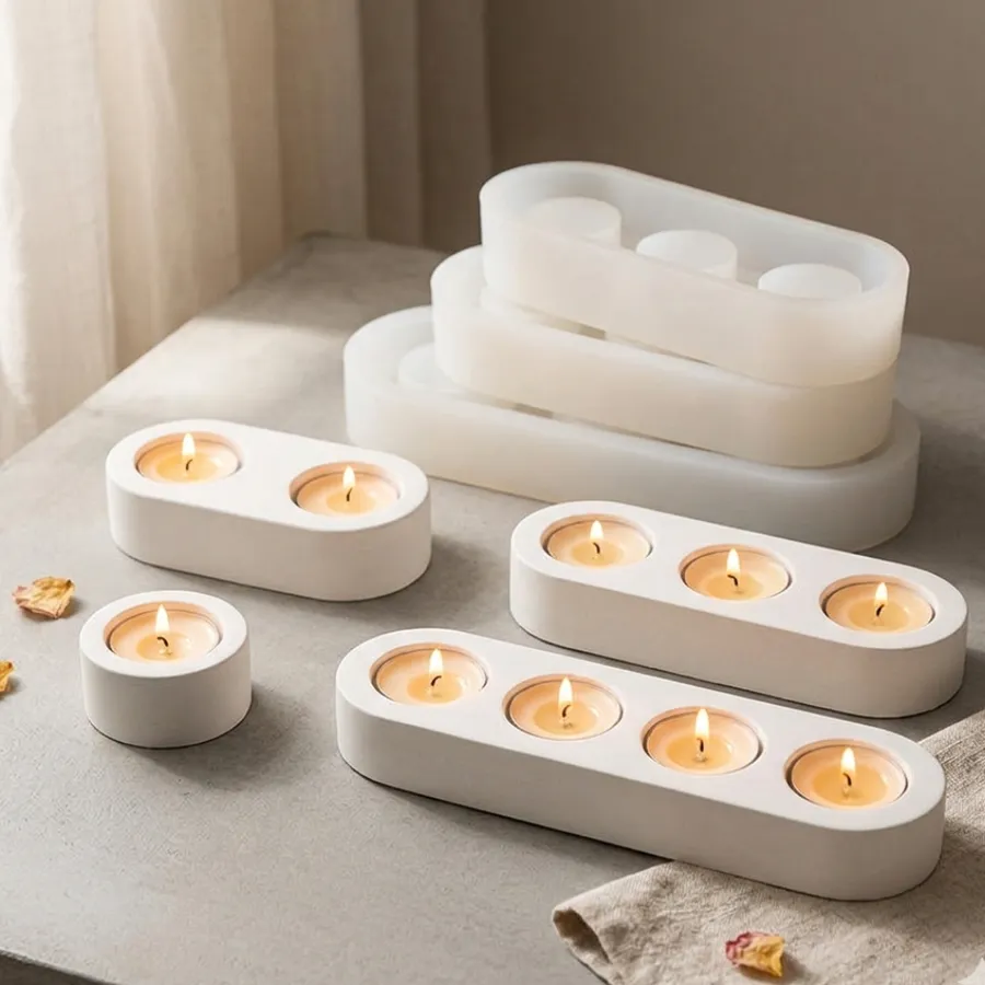 DIY Silicone Mold for Modern Candle Holders — wholesale Home & Décor by the case