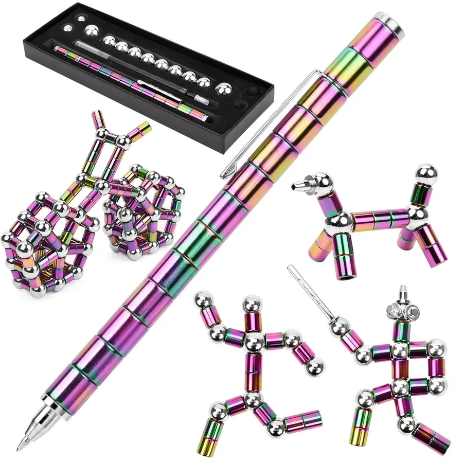 Magnetic Fidget Pen - Stress Relief Writing Toy, 13-Piece Set — wholesale Fidgets & Sensory by the case