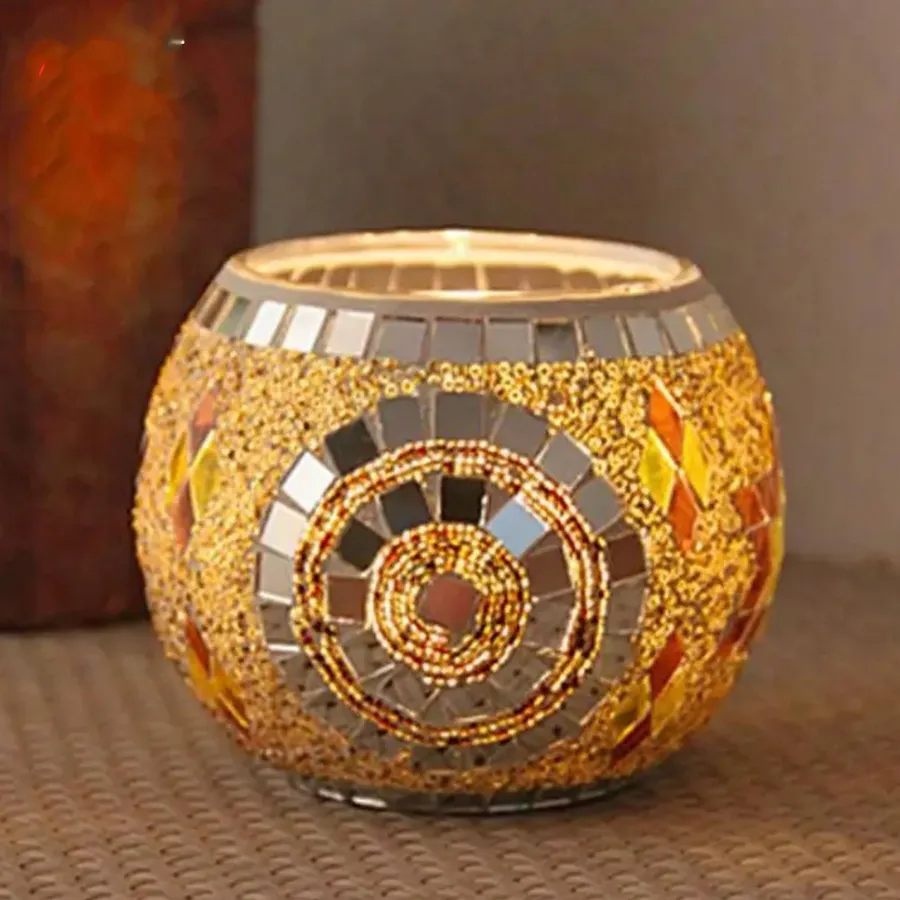 Glass Candle Holder For Home Décor — wholesale Home & Décor by the case