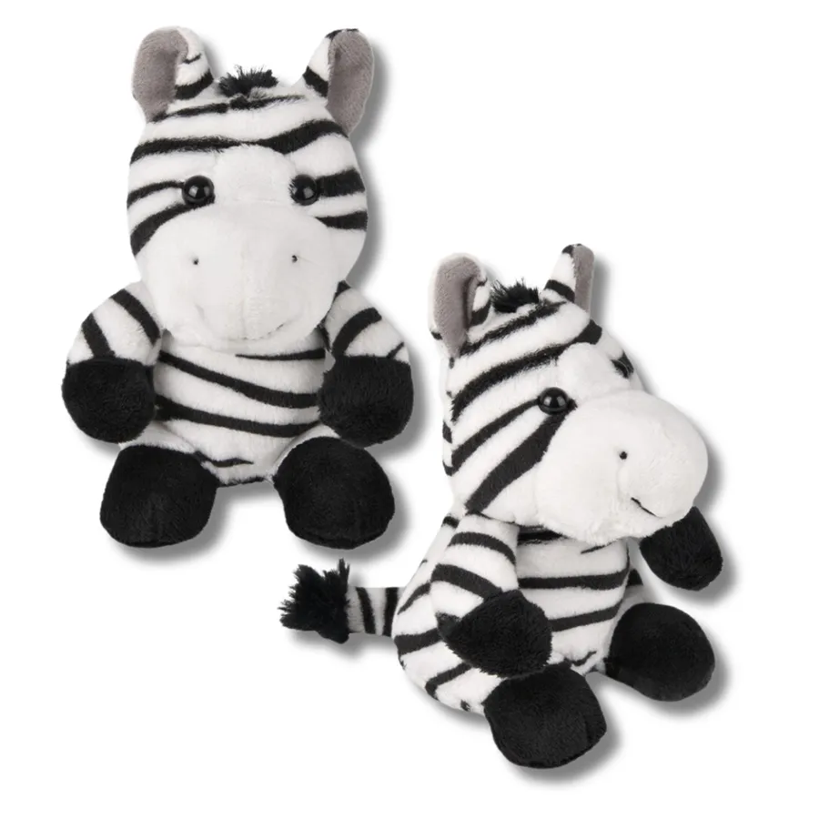 Mini Zebra Plush Stuffed Kids Toy — wholesale Plush & Squishies by the case
