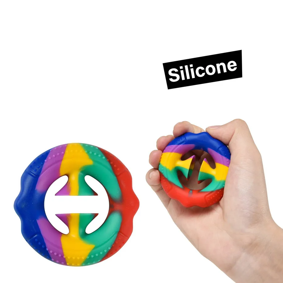 Novelty Rainbow Party Popper Fidget Kids Toy- Assorted — wholesale Fidgets & Sensory by the case