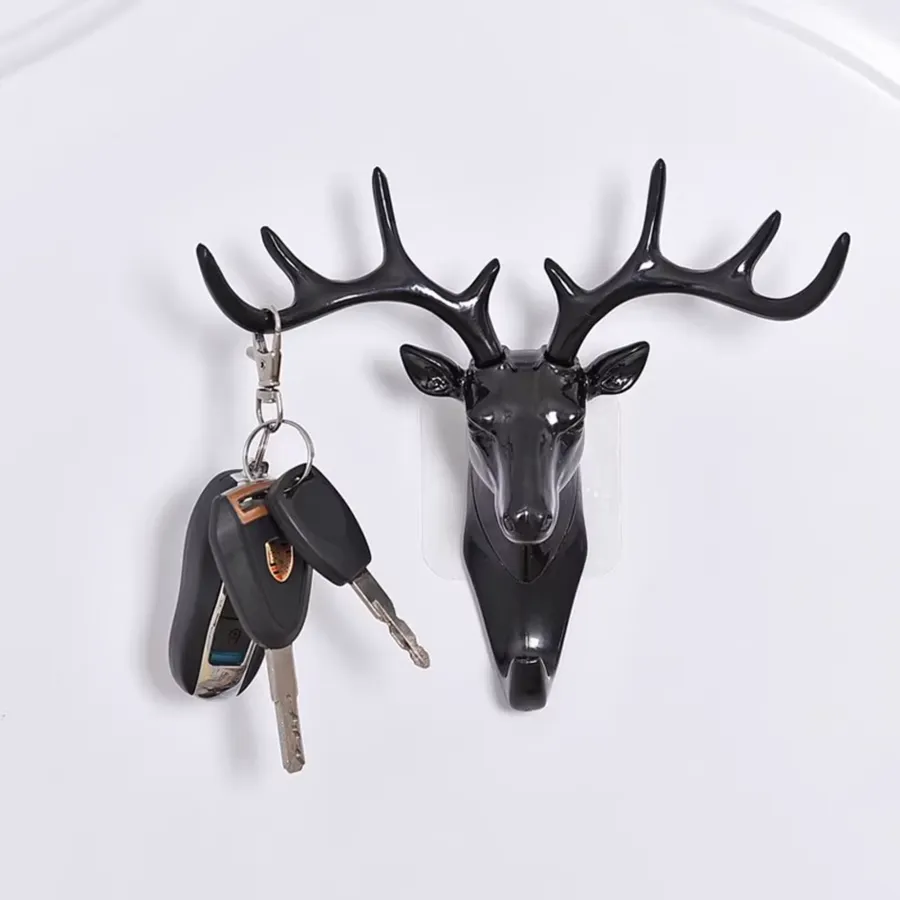 2907BA Sticky Hook American Style Home Decoration Wall Personalized Antlers — wholesale Home & Décor by the case
