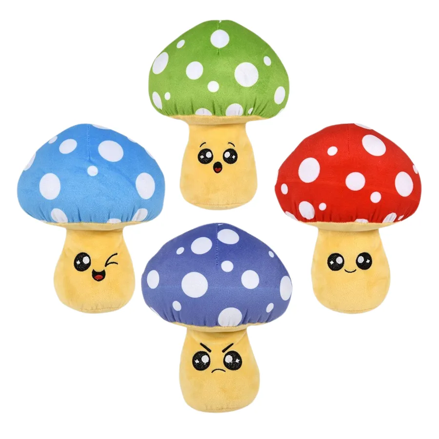 Mushroom Soft Plush Stuffed Cute Kids Toy - Assorted — wholesale Plush & Squishies by the case