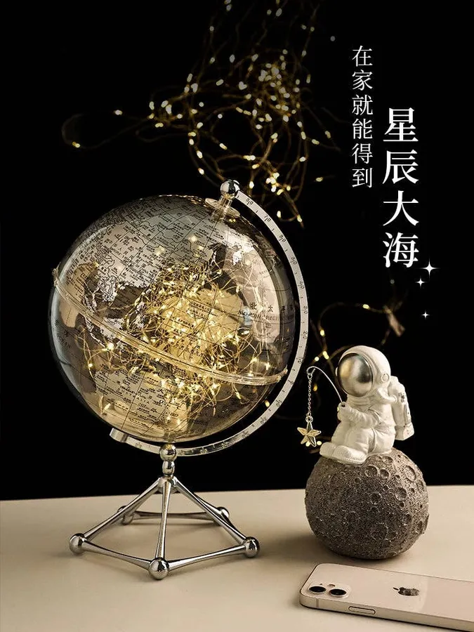 Transparent Globe 8 inch Ornament Home Decor — wholesale Home & Décor by the case