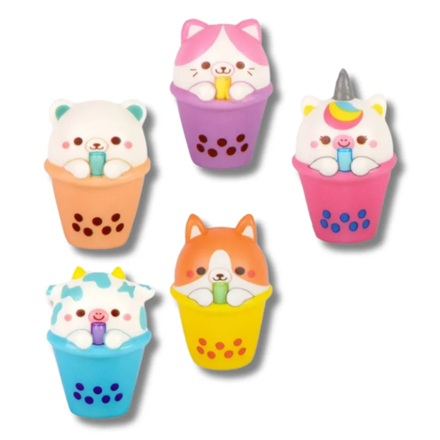 Micro Squish Animal Bubble Tea Fidget Kids Toy- Assorted — wholesale Fidgets & Sensory by the case