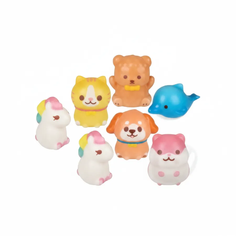 Kawaii Animal Squishy Toys - 3.25 Inch Cute Sensory Toy, Stress Ball & Fidget — wholesale Fidgets & Sensory by the case