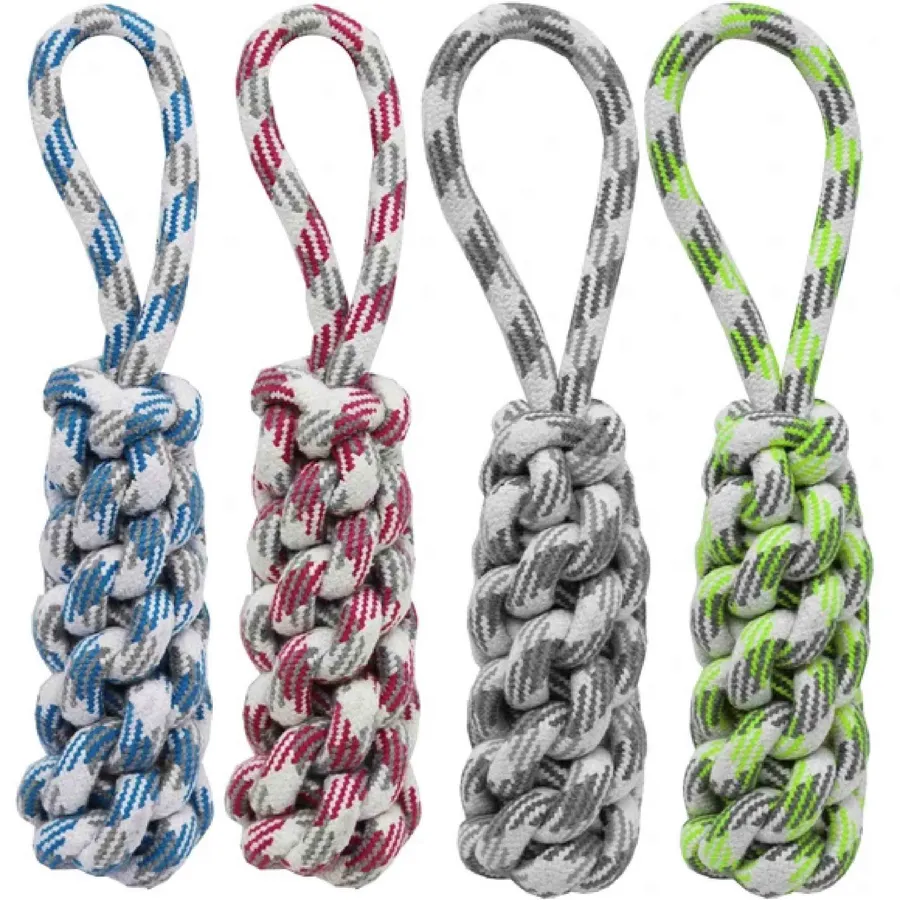 Knotted Cotton Rope Dog Chewer Toy — Gullee Gadgets — wholesale Kitchen & Drinkware by the case
