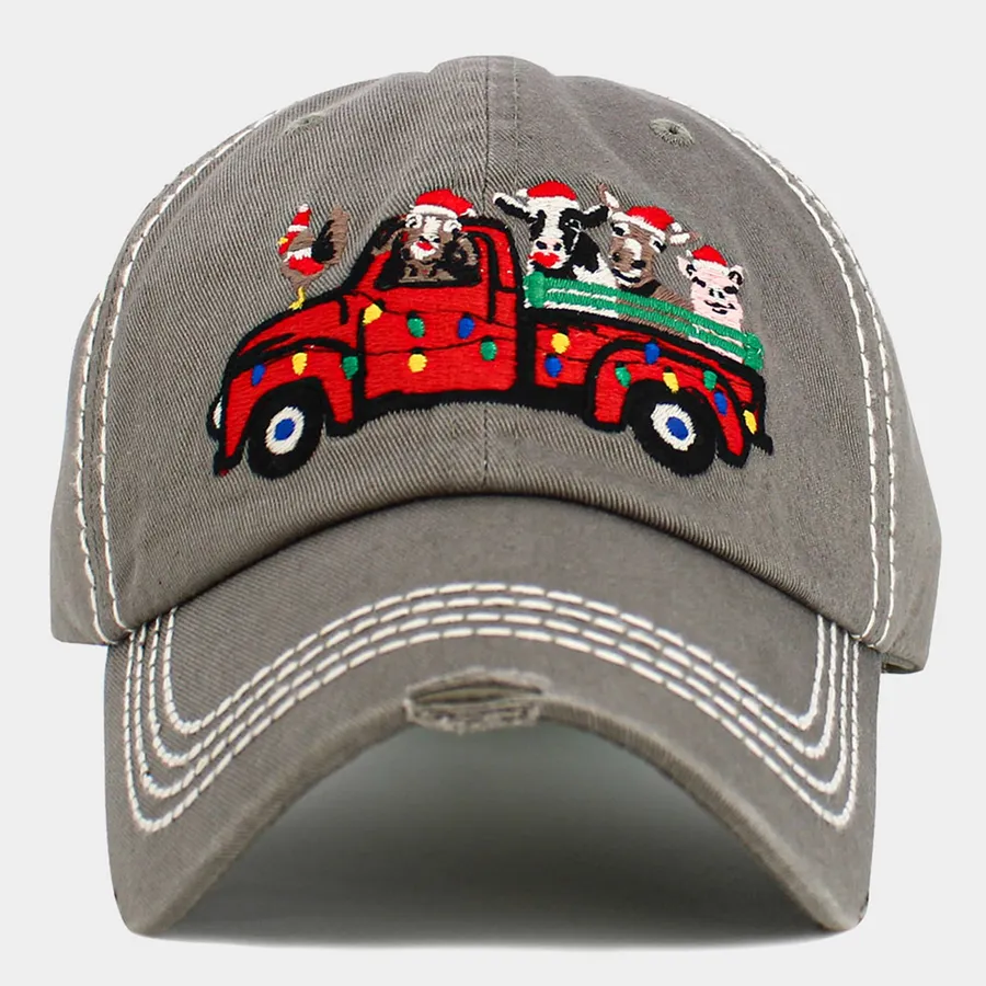 Truck Embroidered Vintage Baseball Cap - Assorted — wholesale Apparel & Accessories by the case